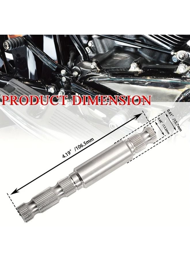 Black Motorcycle Inner Shifter Lever Shaft For Harley Touring Models 2017 2023 - Image 2